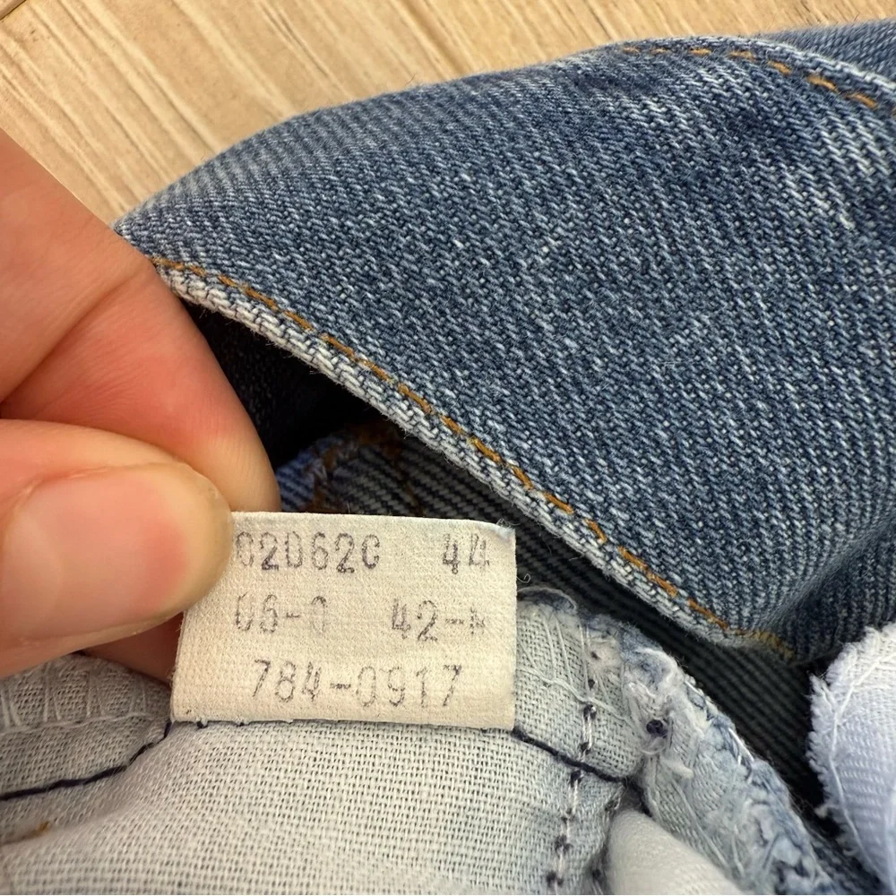 Levi’s Vintage Orange Tab Paper Tag Student Big Bell Flare Jeans - Picture 14 of 15